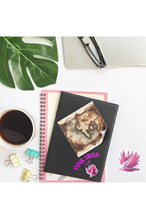 Fantastik Dünya Haritaları Vintage 12 Adet Scrapbook Bullet Journal Mat Planlayıcı Sticker Etiket