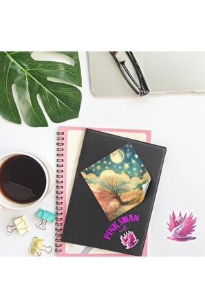 Dreamland Hayat Ağacı Vintage 12 Adet Scrapbook Bullet Journal Mat Planlayıcı Sticker Etiket Seti