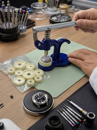 Kapak Kapatma Pres Makinası Mavi 1.kalite