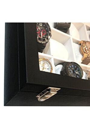 Saat Kutusu 20'li Siyah Içi Beyaz