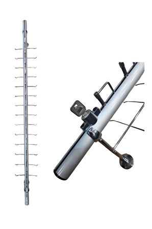 Gözlük Standı Duvara Monte Metal Kilit Sistemli, Optik Standı Kilitli Metal Ithal Ürün.