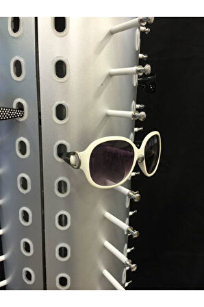 Gözlük Standı 52'li Masaüstü Aynalı Dönerli Model