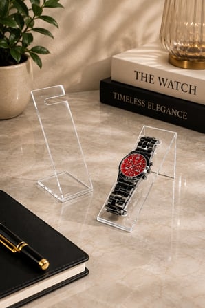 Saat Standı Sw Model 13 Cm Ince Şeffaf (10 Adet)