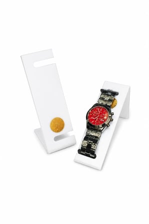 Saat Standı SW Model 11 cm İnce Oval Buzlu 10'lu