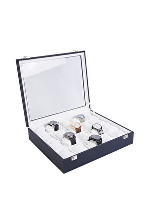 Saat Kutusu 20'li Lacivert Kroko