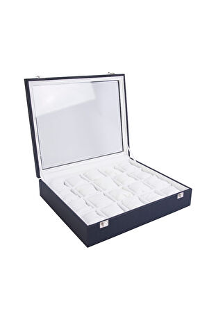 Saat Kutusu 20'li Lacivert Kroko