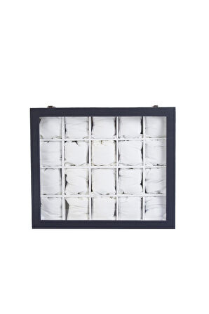 Saat Kutusu 20'li Lacivert Kroko