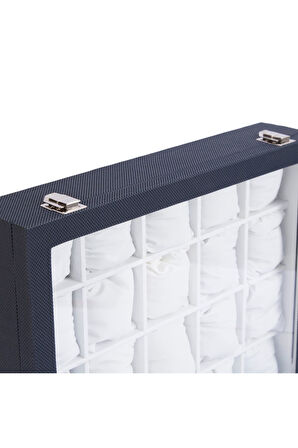 Saat Kutusu 20'li Lacivert Kroko