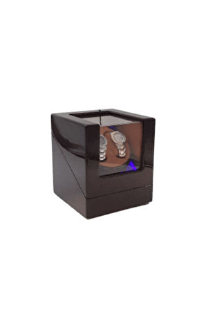 Otomatik Saat Kurma Kutusu 2+0 Kahve&taba