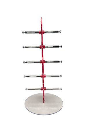 Gözlük Standı Yelken Model, 5 Gözlük Kapasiteli Standı Fuşya