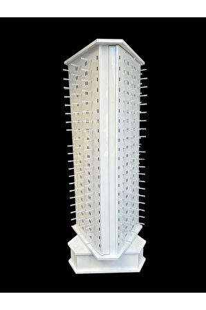 Gözlük Standı 196'lı Metal Gövde Ahşap Ayaklı Dönerli Model