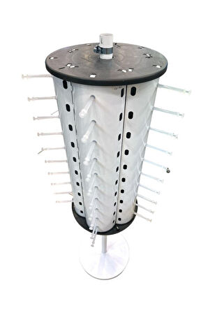 Çocuk Gözlük Standı 50&#39;li Ayaklı Aynalı Dönerli Model