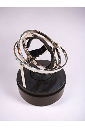 Otomatik Saat Kurma Aleti Elegan, Watch Winder Ranger Model Silver Tekli