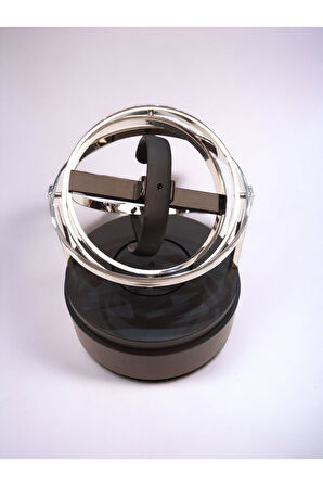 Otomatik Saat Kurma Aleti Elegan, Watch Winder Ranger Model Silver Tekli
