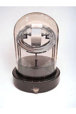 Otomatik Saat Kurma Aleti Exclusive, Watch Winder Ranger Model Silver Tekli