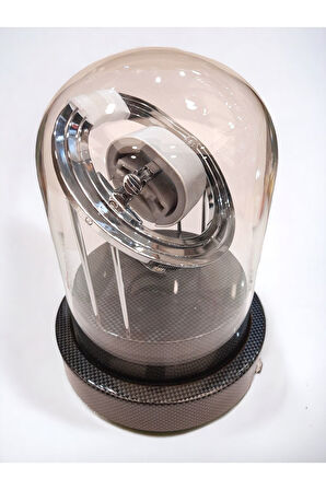 Otomatik Saat Kurma Aleti Exclusive, Watch Winder Ranger Model Silver Tekli