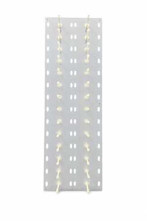 Duvara Monte 28'li Pleksi Gözlük Standı – 99x33 cm Şeffaf Askılı