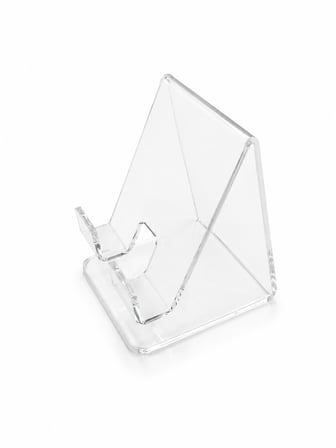 Telefon ve Tablet Standı Şeffaf Pleksi – Masaüstü Destek Tutucu 5 Adet