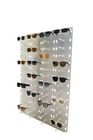 - Duvara Monte Gözlük Standı 56'li Pleksi Glass | 99x67 cm Gözlük Teşhir Standı