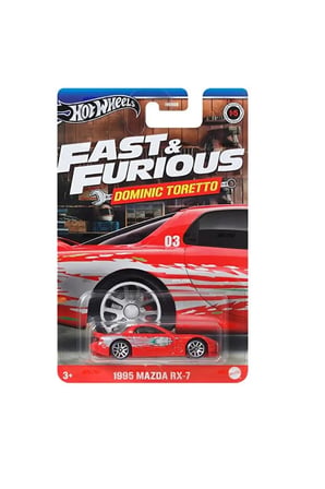Hot Wheels Hotwheels Hnr88 5 Li̇ Set 2024 Fast&Furi̇ous(Domi̇ni̇c Toretto) Uzun Kart