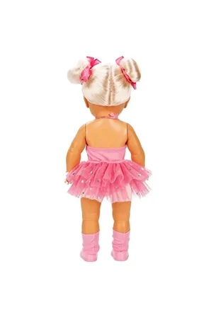 Sunman Tina Ballerina Bebek 45 Cm - Koyu Pembe