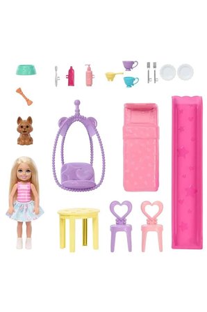 Barbie Chelsea Açılır Bebek Evi Oyun Seti Jfw49