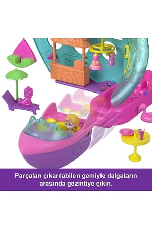Polly Pocket Unıcorn Dream Cruıse Oyun Seti Hwp26