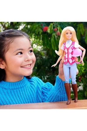 Barbie ® Great Horse Chase Binici Bebek - Malibu Hxj38