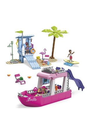 Barbie Hpn79 Mega Barbie® Malibu Rüya Teknesi™ 317 Parça +6 Yaş