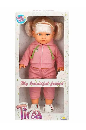 Sunman Tina Sporty Bebek 45 Cm Pembe