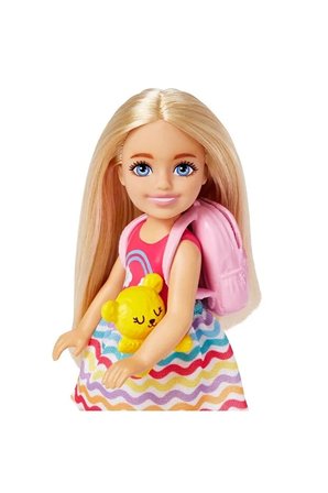 Barbie Seyahatte Chelsea™ Bebek Ve Aksesuarları, Yavru Köpeğiyle Seyahat Seti Hjy17