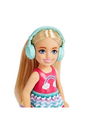 Barbie Seyahatte Chelsea™ Bebek Ve Aksesuarları, Yavru Köpeğiyle Seyahat Seti Hjy17