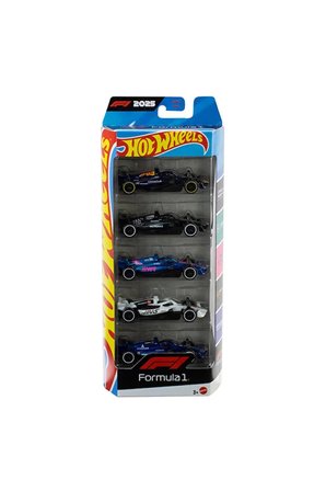 Hot Wheels Formula 1 5'Li Set Yeni 2025 Araçları Mercedes, Red Bull, Alpine, Haas, Williams Jln11