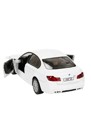 Rmz City 1:32 Avrupa Serisi Die Cast Çek Bırak Model Araba - Beyaz Bmw M5