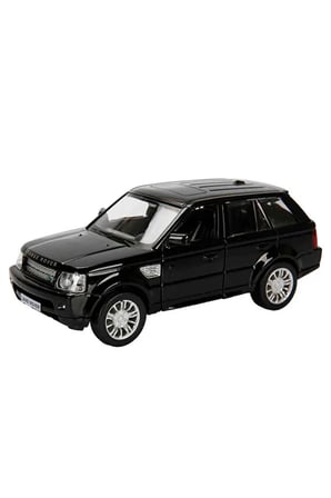 Rmz City 1:32 Jeep Serisi Die Cast Çek Bırak Model Araba - Siyah Land Rover Range Rover Sport