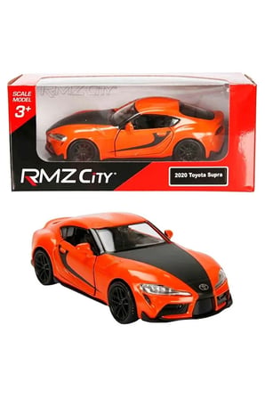 Rmz City 1:32 Uzak Doğu Serisi Die Cast Çek Bırak Model Araba - Turuncu 2020 Toyota Supra