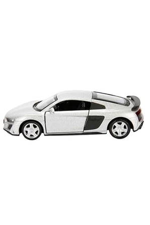 Rmz City 1:32 Avrupa Serisi Die Cast Çek Bırak Model Araba - Gri Audi R8 Coupe