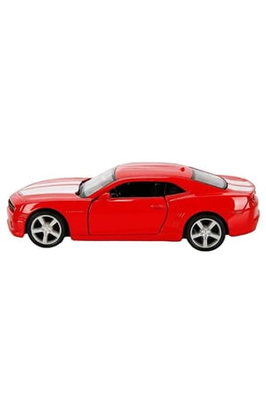 Rmz City 1:32 Amerikan Serisi Die Cast Çek Bırak Model Araba - Kırmızı Chevrolet Camaro
