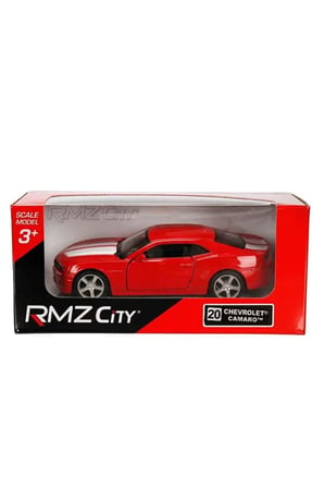 Rmz City 1:32 Amerikan Serisi Die Cast Çek Bırak Model Araba - Kırmızı Chevrolet Camaro