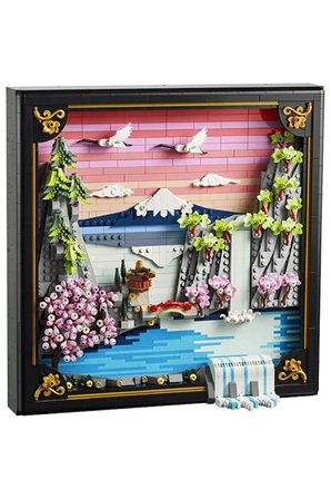 Lego ® Art Japon Kiraz Çiçeği Manzarası 31218 – Anneler Günü Hediyesi Model Yapım Seti (1892 Parça)