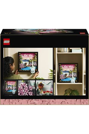 Lego ® Art Japon Kiraz Çiçeği Manzarası 31218 – Anneler Günü Hediyesi Model Yapım Seti (1892 Parça)