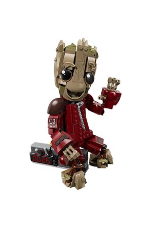 Lego ® ǀ Marvel Yağmacı Tulumlu Groot 76341 - 10+ Yaratıcı Oyuncak Yapım Seti (604 Parça)