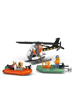 Lego ® City Sahil Güvenlik Kurtarma Botu Ve Helikopteri 60504- 7+ Yaratıcı Oyuncak Yapım Seti (742 P