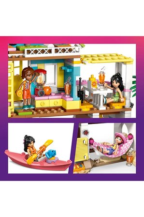 Lego ® Friends Fok Balıklı Yazlık Ev 42699 – 7+ Yaratıcı Oyuncak Yapım Seti (400 Parça)