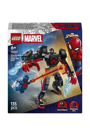 Lego ® ǀ Marvel Miles Morales Robotu Vs. Örümcek Adam 2099 76337 - 6+ Oyuncak Yapım Seti (135 Parça)