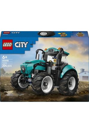 Lego ® City Traktör 60498 - 6+ Yaratıcı Oyuncak Yapım Seti (204 Parça)