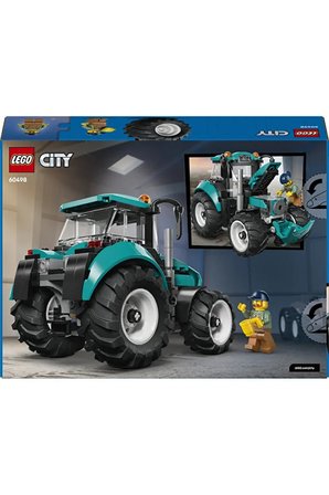 Lego ® City Traktör 60498 - 6+ Yaratıcı Oyuncak Yapım Seti (204 Parça)