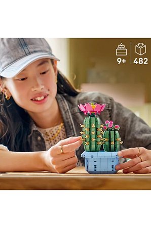 Lego ® Botanicals Çiçekli Kaktüs 11509 - Anneler Günü Için Bitki Modeli Yapım Seti (482 Parça)