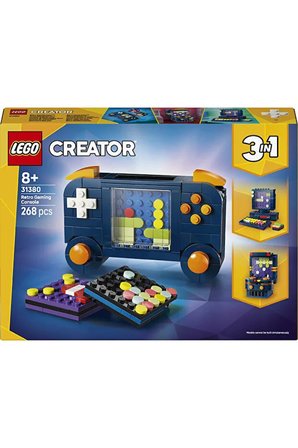 Lego ® Creator 3’Ü 1 Arada Retro Oyun Konsolu 31380 – 8+ Yaratıcı Oyuncak Yapım Seti (268 Parça)