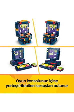 Lego ® Creator 3’Ü 1 Arada Retro Oyun Konsolu 31380 – 8+ Yaratıcı Oyuncak Yapım Seti (268 Parça)
